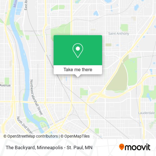 Mapa de The Backyard