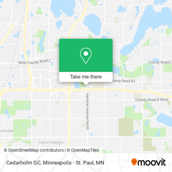 Cedarholm GC map