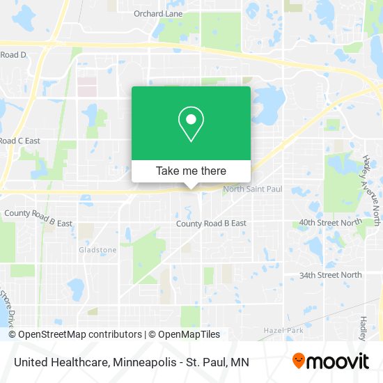 Mapa de United Healthcare