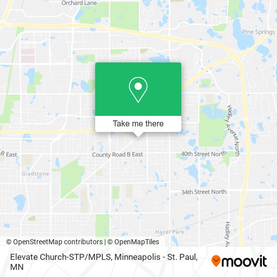 Elevate Church-STP/MPLS map