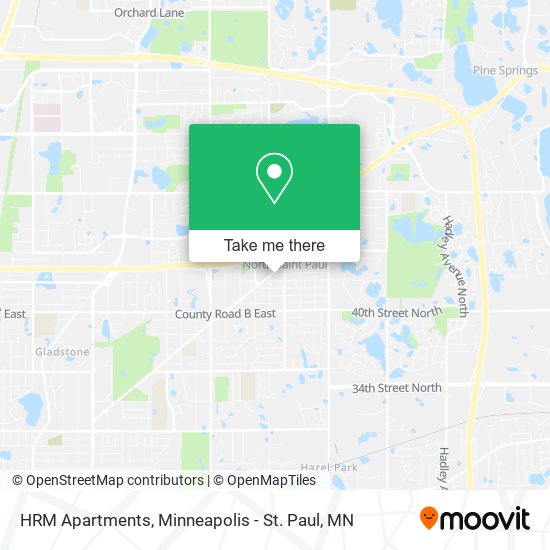 HRM Apartments map
