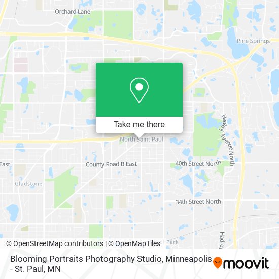 Blooming Portraits Photography Studio map