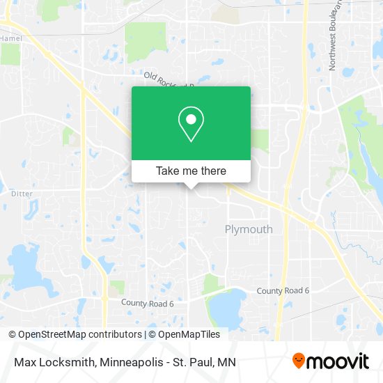 Max Locksmith map