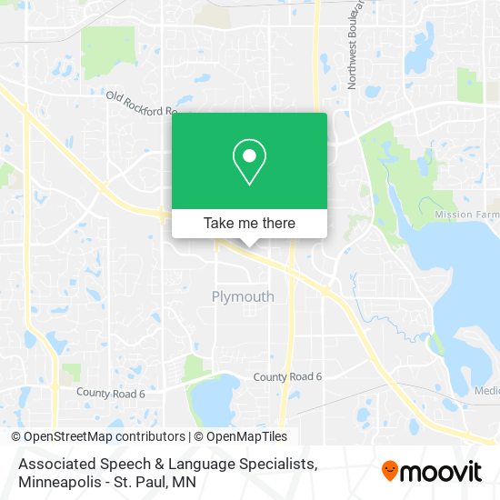 Associated Speech & Language Specialists map