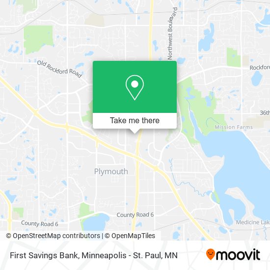 Mapa de First Savings Bank