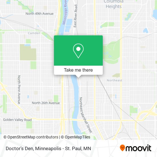 Doctor's Den map