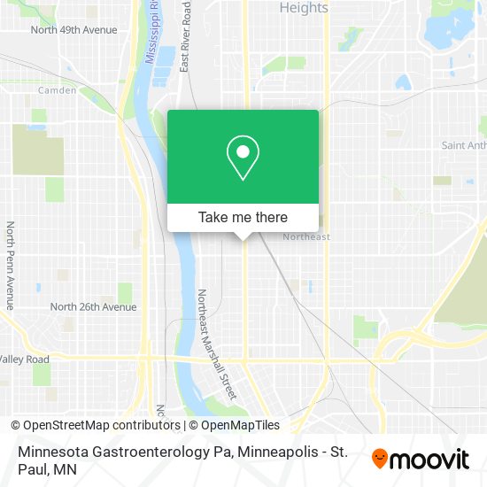 Minnesota Gastroenterology Pa map