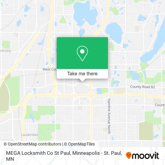 Mapa de MEGA Locksmith Co St Paul