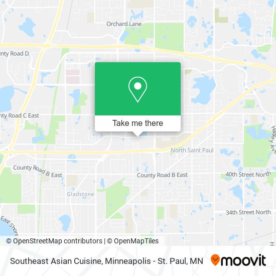 Mapa de Southeast Asian Cuisine