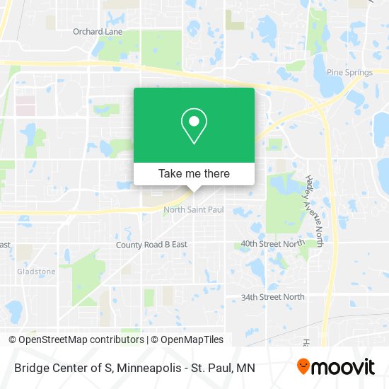 Mapa de Bridge Center of S