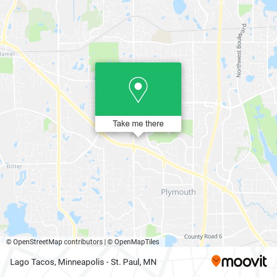 Lago Tacos map