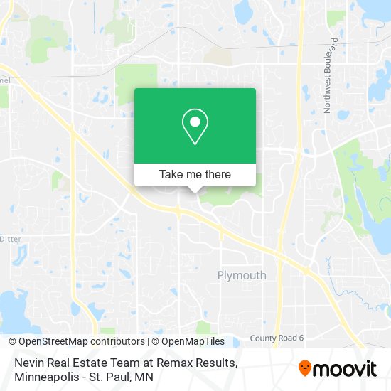 Nevin Real Estate Team at Remax Results map