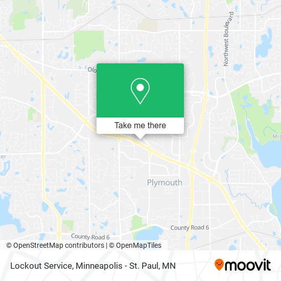 Mapa de Lockout Service