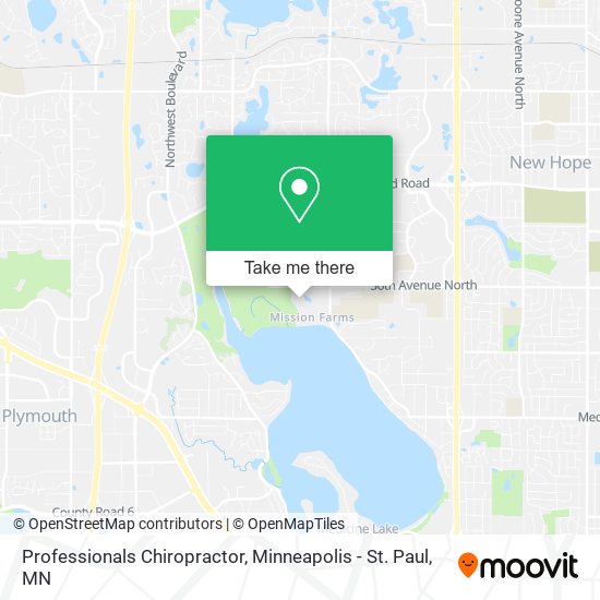 Mapa de Professionals Chiropractor