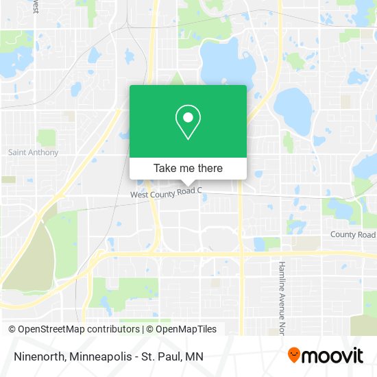 Ninenorth map