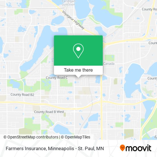 Farmers Insurance map
