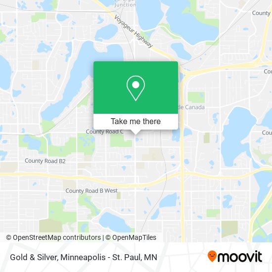 Gold & Silver map