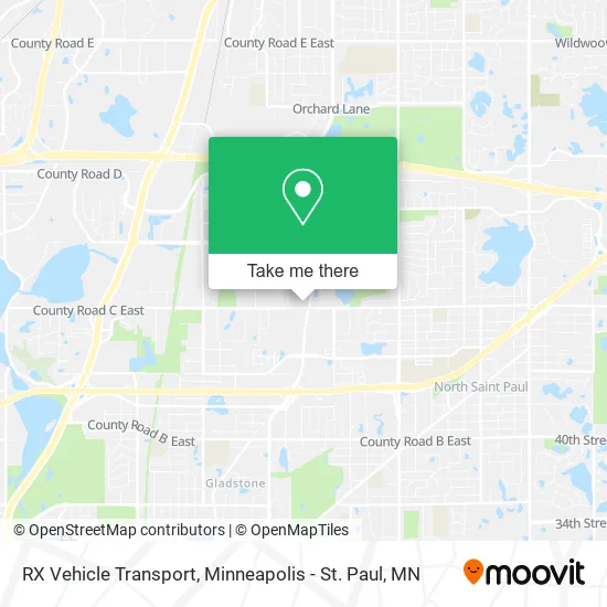 Mapa de RX Vehicle Transport