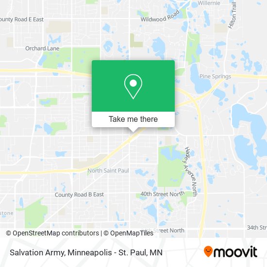 Salvation Army map