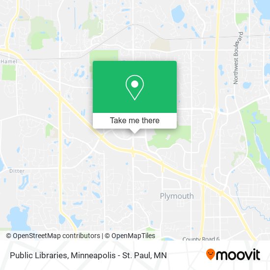 Public Libraries map