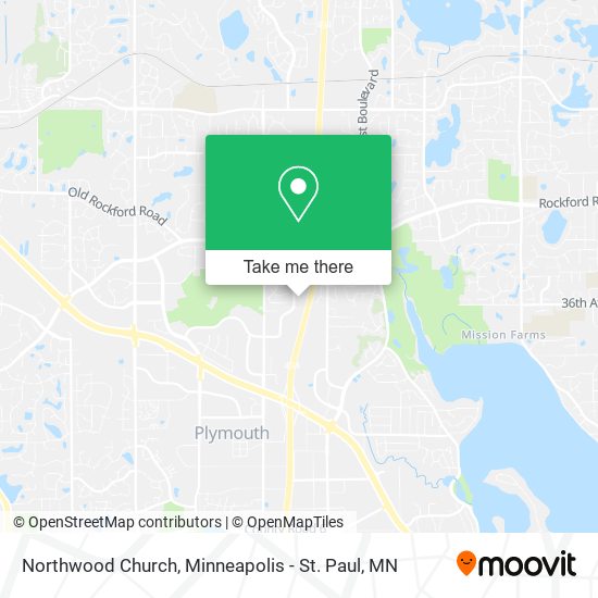 Northwood Church map