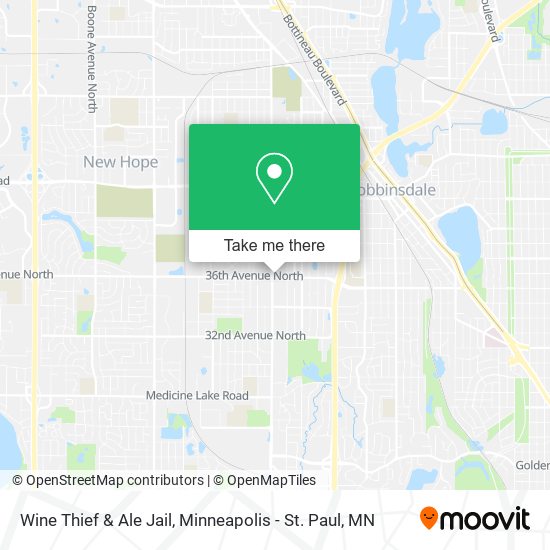 Wine Thief & Ale Jail map