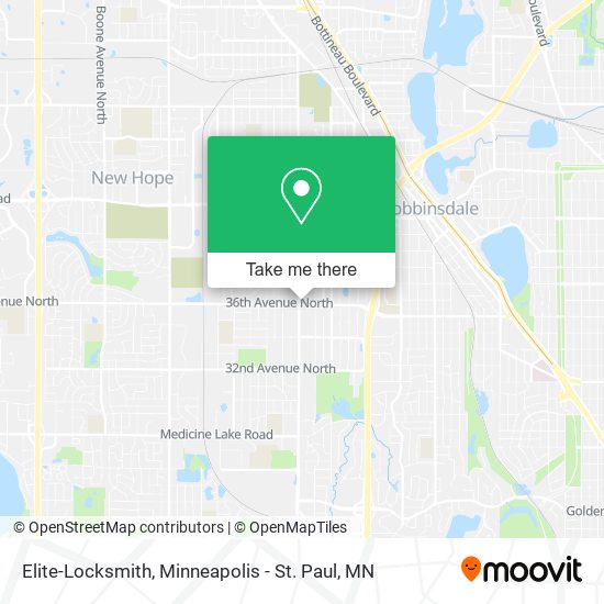 Elite-Locksmith map