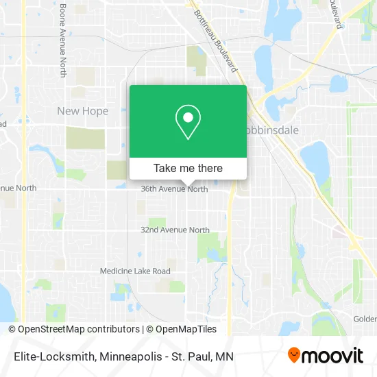 Elite-Locksmith map