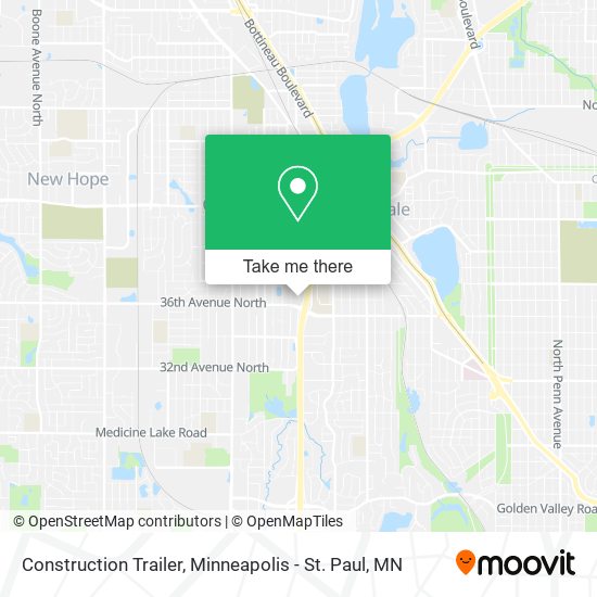 Construction Trailer map