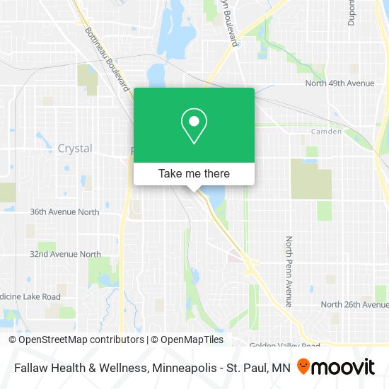 Fallaw Health & Wellness map
