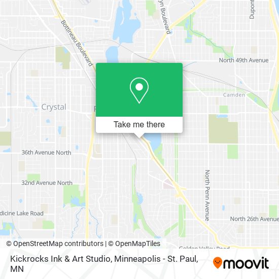 Kickrocks Ink & Art Studio map