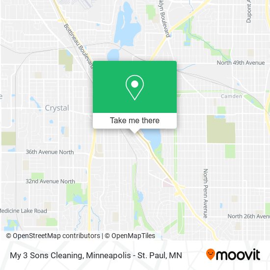 My 3 Sons Cleaning map