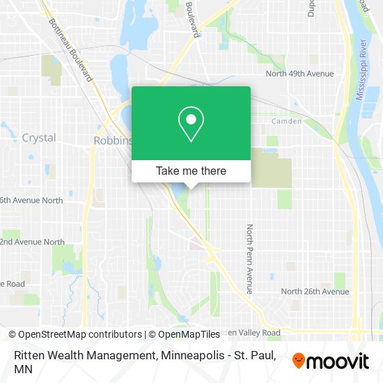 Ritten Wealth Management map