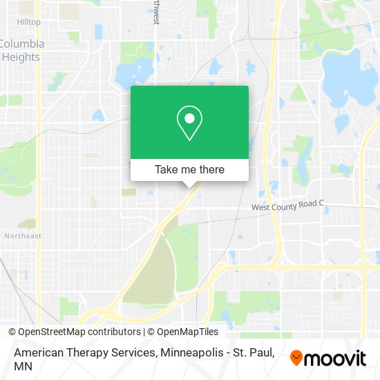 American Therapy Services map