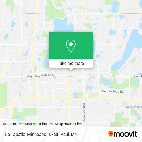 La Tapatia map