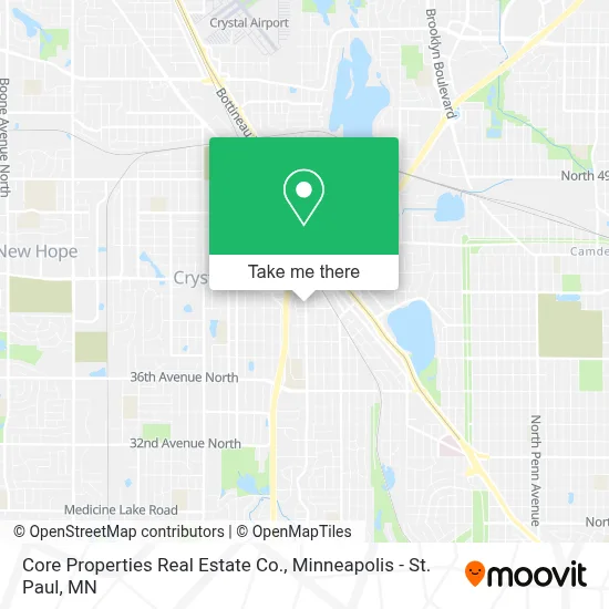 Core Properties Real Estate Co. map