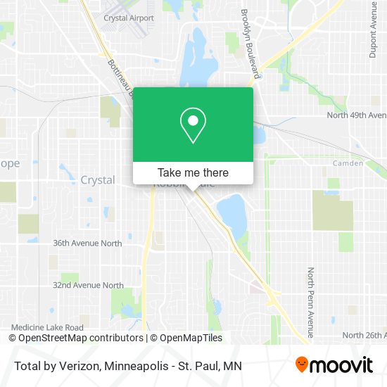 Mapa de Total by Verizon