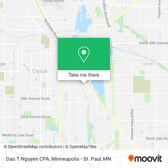 Dao T Nguyen CPA map