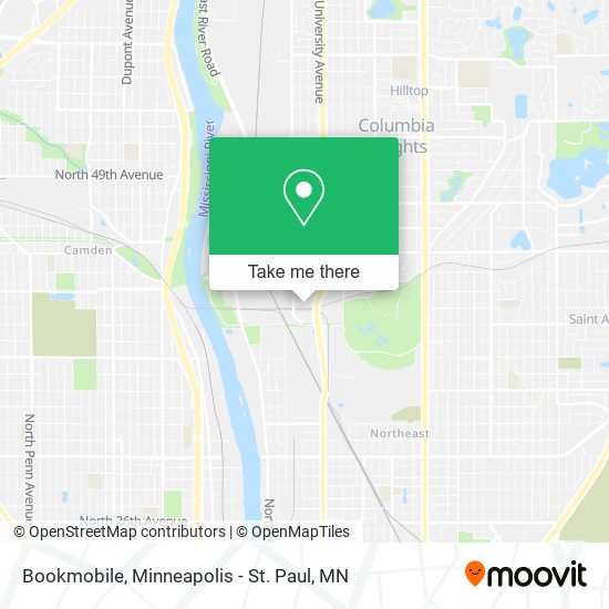 Mapa de Bookmobile