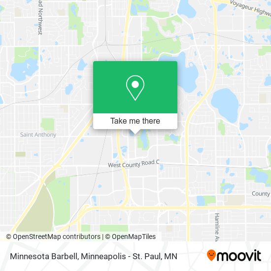 Minnesota Barbell map