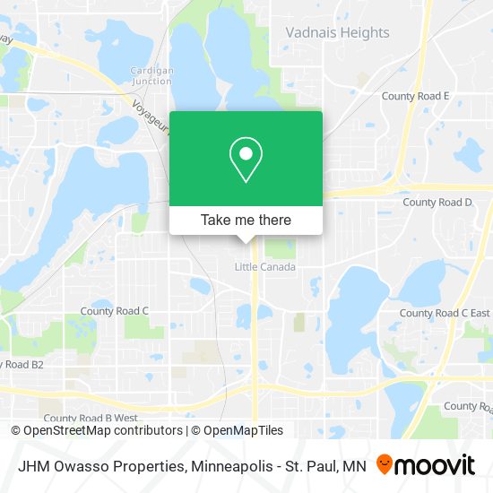 Mapa de JHM Owasso Properties