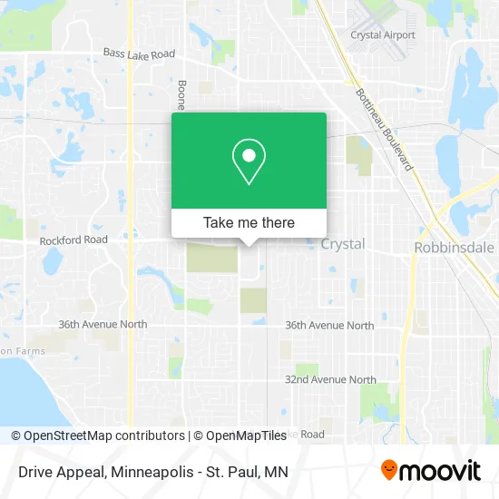 Drive Appeal map