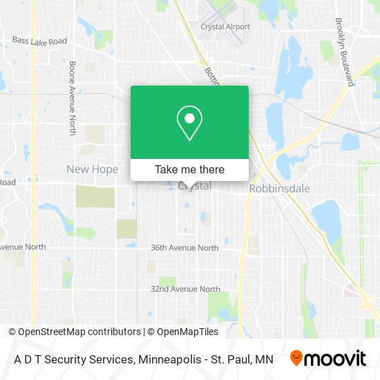 A D T Security Services map