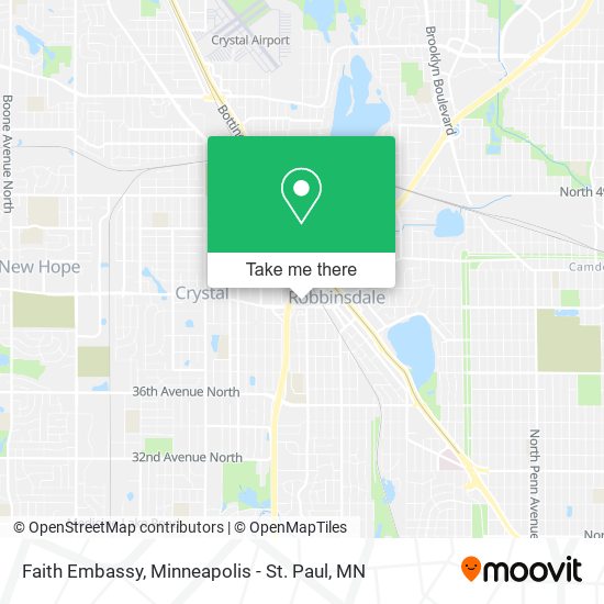 Faith Embassy map