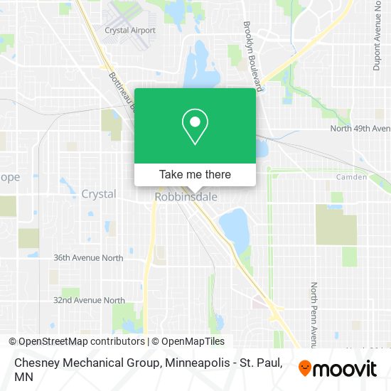 Mapa de Chesney Mechanical Group
