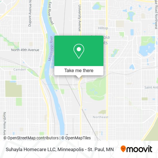 Mapa de Suhayla Homecare LLC