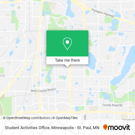 Mapa de Student Activities Office