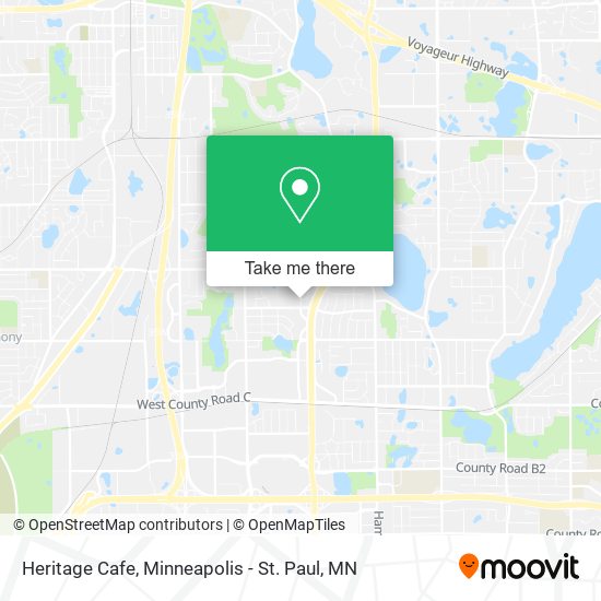 Heritage Cafe map