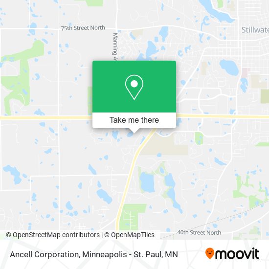 Mapa de Ancell Corporation