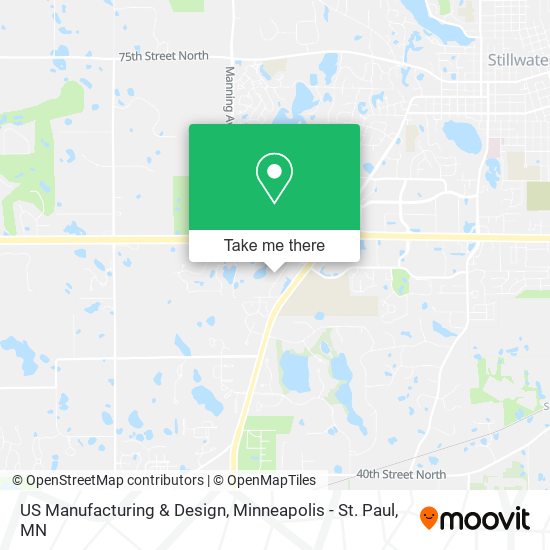Mapa de US Manufacturing & Design